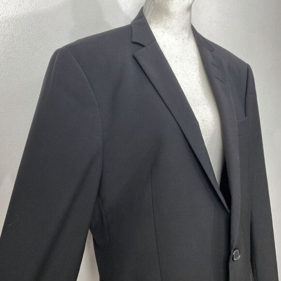 TIGER OF SWEDEN BLACK WOOL BLEND NEW BATES BLAZER - 50 (M / L) - Picture 5 of 10